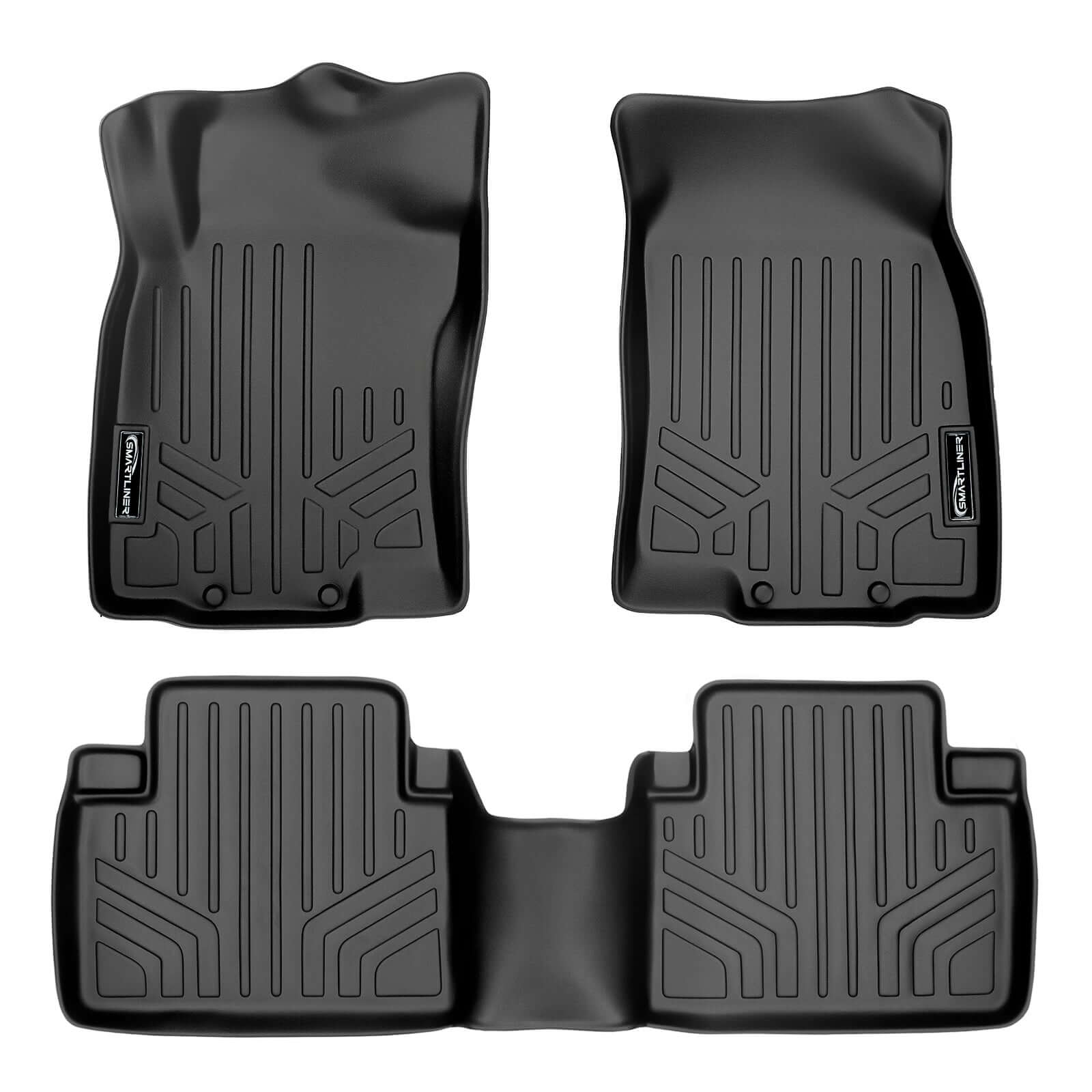 SMARTLINER Custom Fit Floor Liners For 2014-2020 Nissan Rogue (with 3rd Row Seats) Smartliner USA