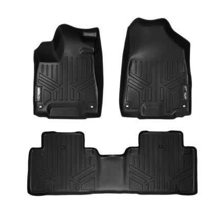 SMARTLINER Custom Fit Floor Liners For 2014-2020 Acura MDX with 2nd Row Bench Seat (No Hybrid) Smartliner USA