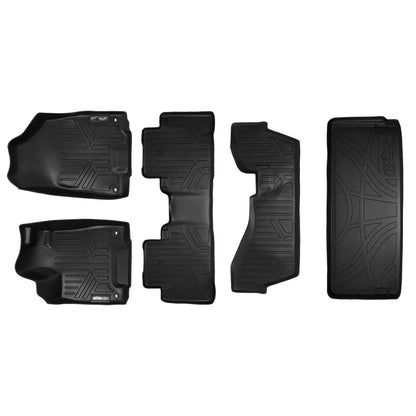 SMARTLINER Custom Fit Floor Liners For 2014-2020 Acura MDX with 2nd Row Bench Seat (No Hybrid) Smartliner USA