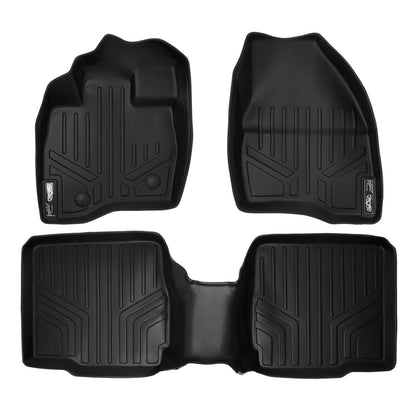 SMARTLINER Custom Fit Floor Liners For 2015-2016 Ford Explorer (with 2nd Row Center Console) Smartliner USA