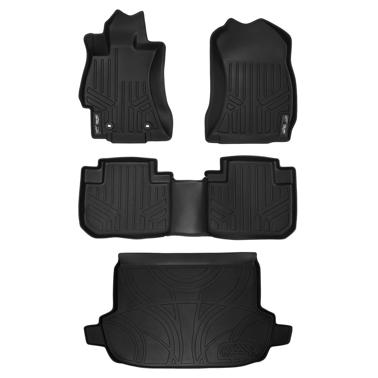 SMARTLINER Custom Fit Floor Liners For 2014-2018 Subaru Forester Smartliner USA