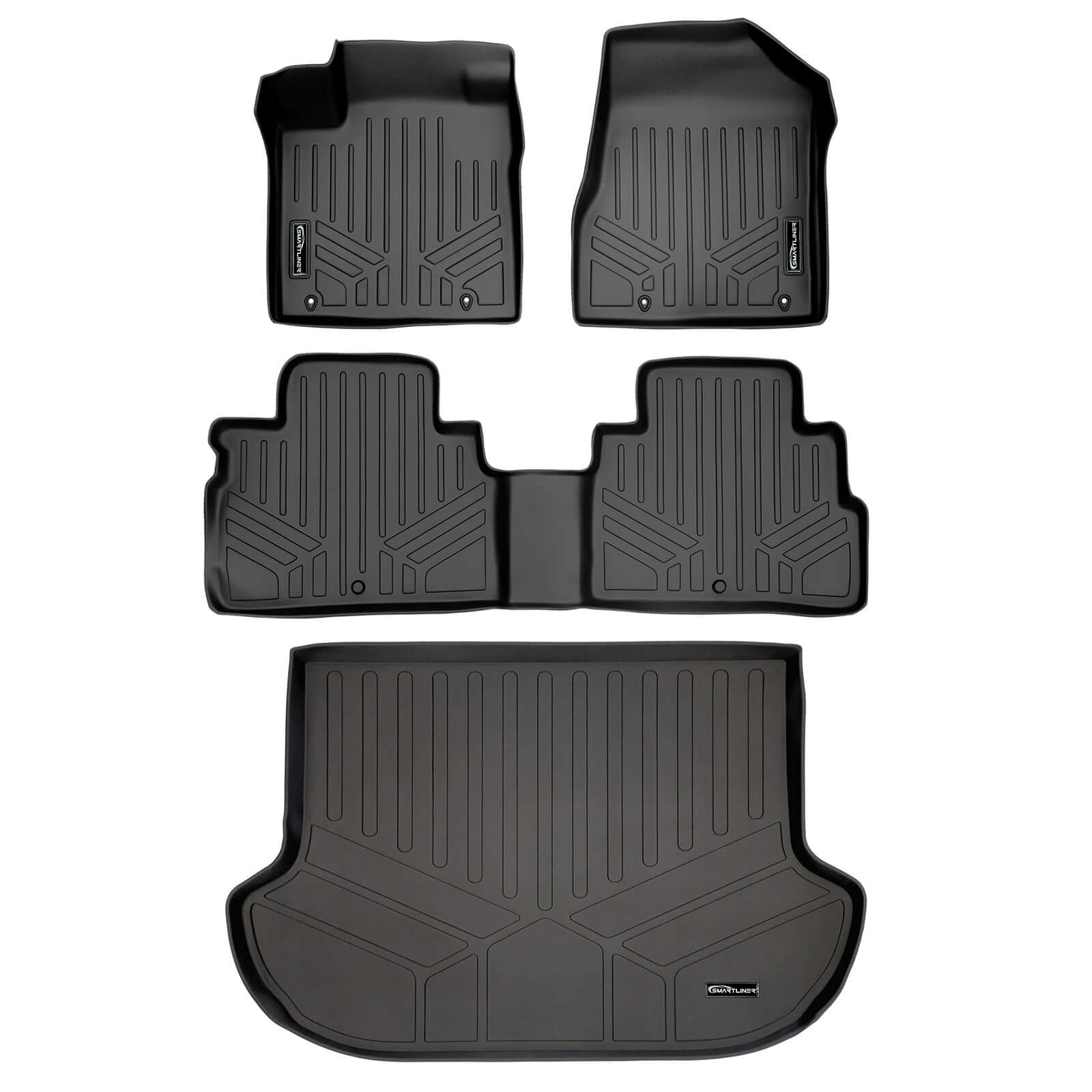 SMARTLINER Custom Fit Floor Liners For 2015-2018 Nissan Murano Smartliner USA