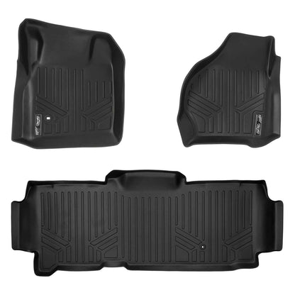 SMARTLINER Custom Fit Floor Liners For 1999-2007 Ford F-250 / F-350 Super Duty SuperCab Smartliner USA