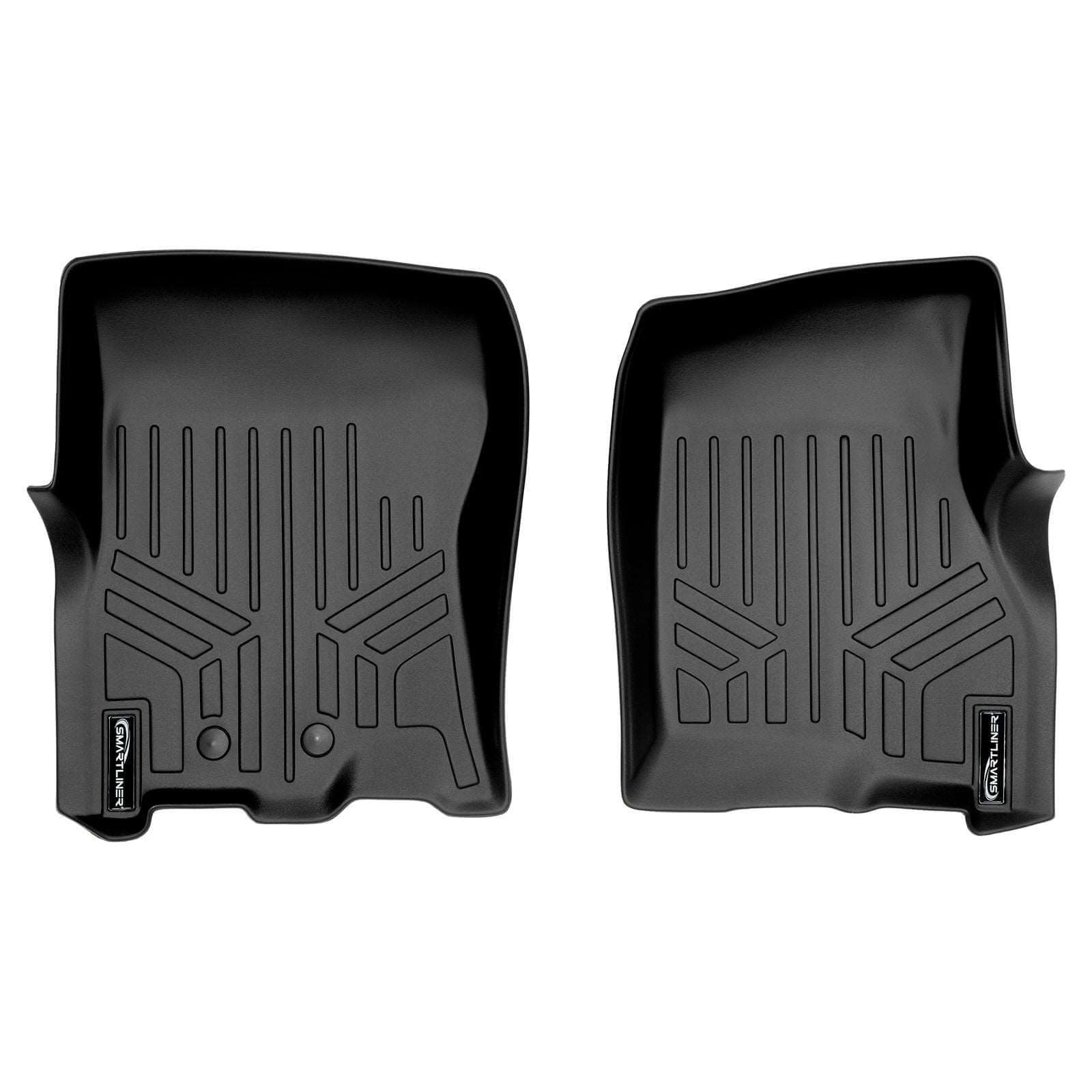 Smart Trim™ Custom Fit Floor Liners For 2011 - 2017 Ford Expedition EL/ Lincoln Navigator (with 2nd Row Bench Seat or Console) Smartliner USA