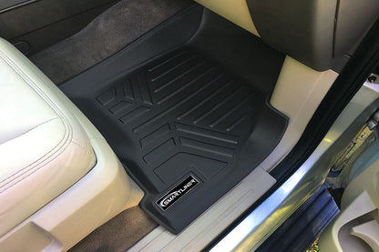 Smart Trim™ Custom Fit Floor Liners For 2011 - 2017 Ford Expedition EL/Lincoln Navigator (with 2nd Row Bench Seat or Console) Smartliner USA
