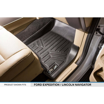 SMARTLINER Custom Fit Floor Liners For 2011-2017 Ford Expedition/Lincoln Navigator with 2nd Row Bench Seat or Console Smartliner USA