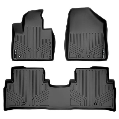 SMARTLINER Custom Fit Floor Liners For 2016-2020 Kia Sorento (7 Passenger Model Only) Smartliner USA