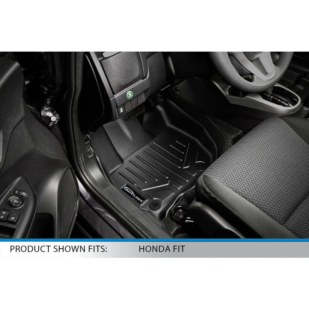 SMARTLINER Custom Fit Floor Liners For 2015-2021 Honda Fit Smartliner USA