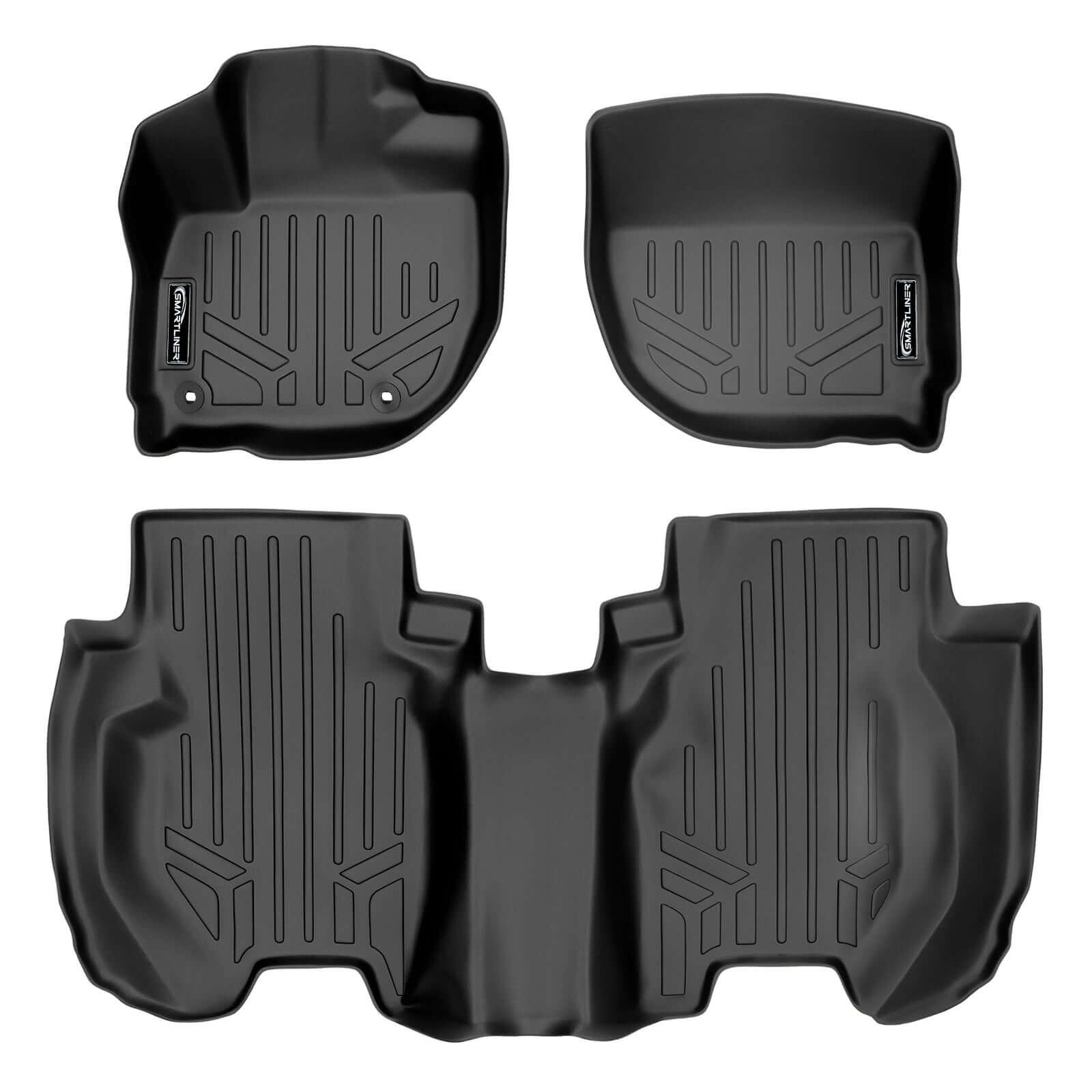 SMARTLINER Custom Fit Floor Liners For 2015-2021 Honda Fit Smartliner USA