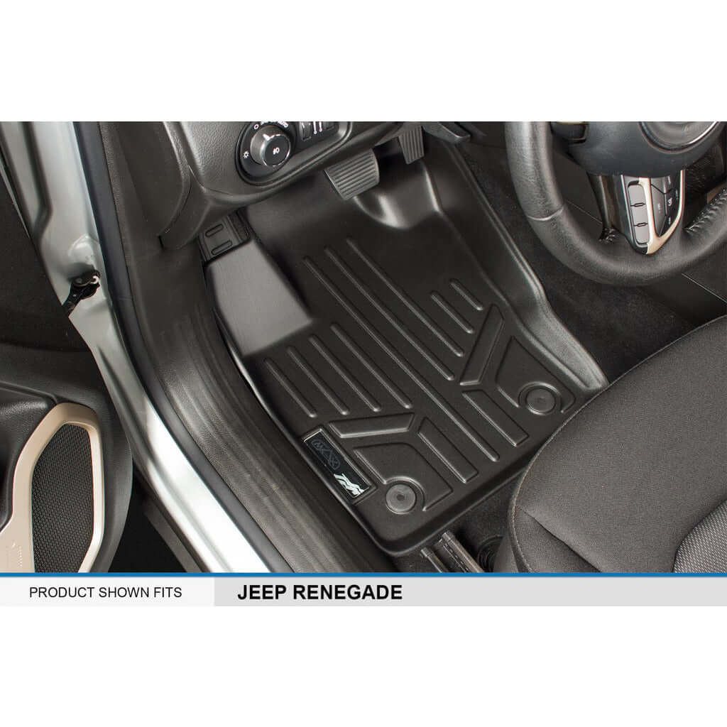SMARTLINER Custom Fit Floor Liners For 2015-2024 Jeep Renegade Smartliner USA