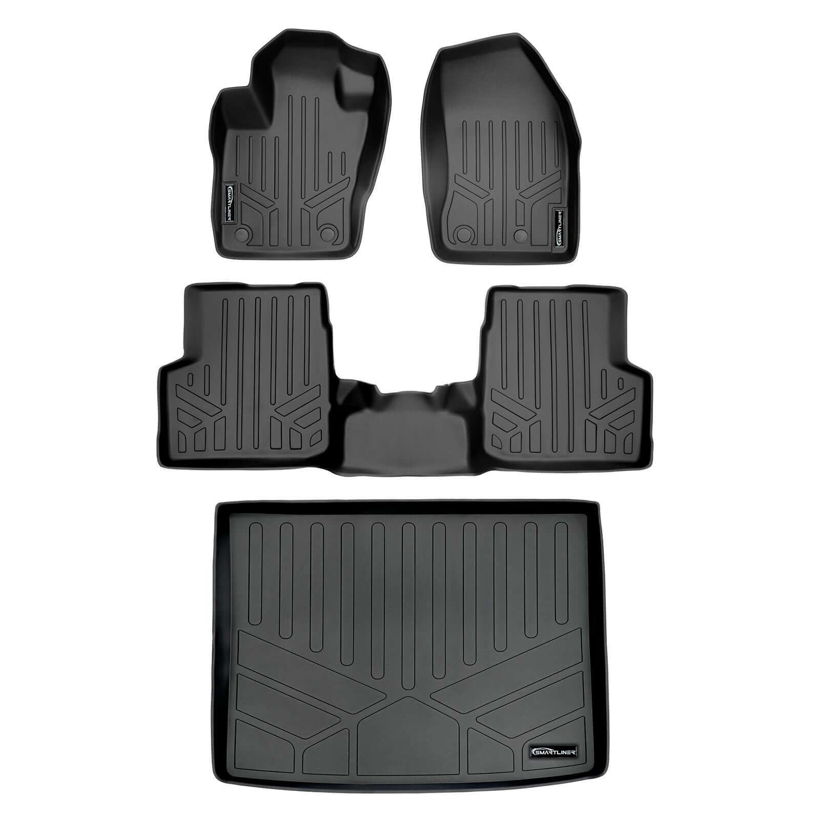 SMARTLINER Custom Fit Floor Liners For 2015-2024 Jeep Renegade Smartliner USA