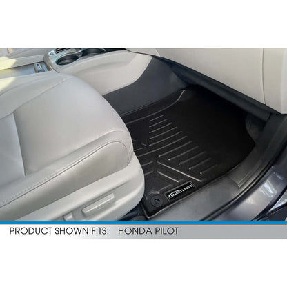 SMARTLINER Custom Fit Floor Liners For 2016-2022 Honda Pilot (7 Passenger Model) Smartliner USA