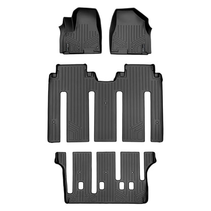 SMARTLINER Custom Fit Floor Liners For 2015-2021 Kia Sedona (7 Passenger Model Only) Smartliner USA