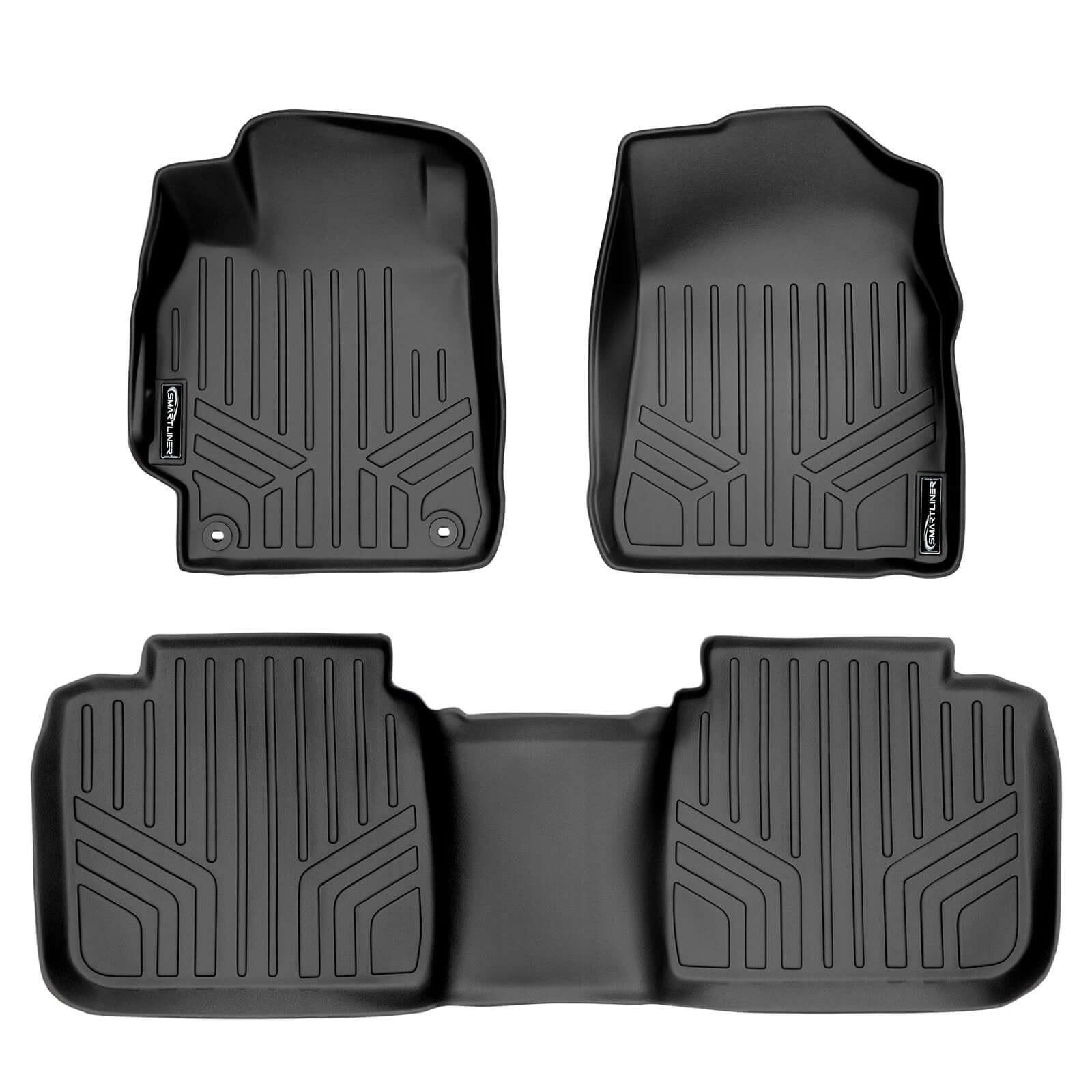 SMARTLINER Custom Fit Floor Liners For 2015-2017 Toyota Camry (No Hybrid Models) Smartliner USA