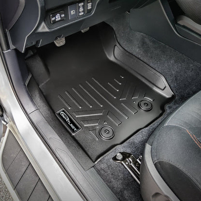 SmartCoverage™ Custom Fit Floor Liners For 2018-2023 Toyota Tacoma Double Cab (Manual Transmission) Smartliner USA