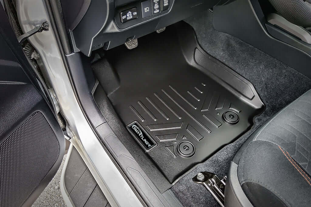 SmartCoverage™ Custom Fit Floor Liners For 2018-2023 Toyota Tacoma with Manual Transmission Smartliner USA