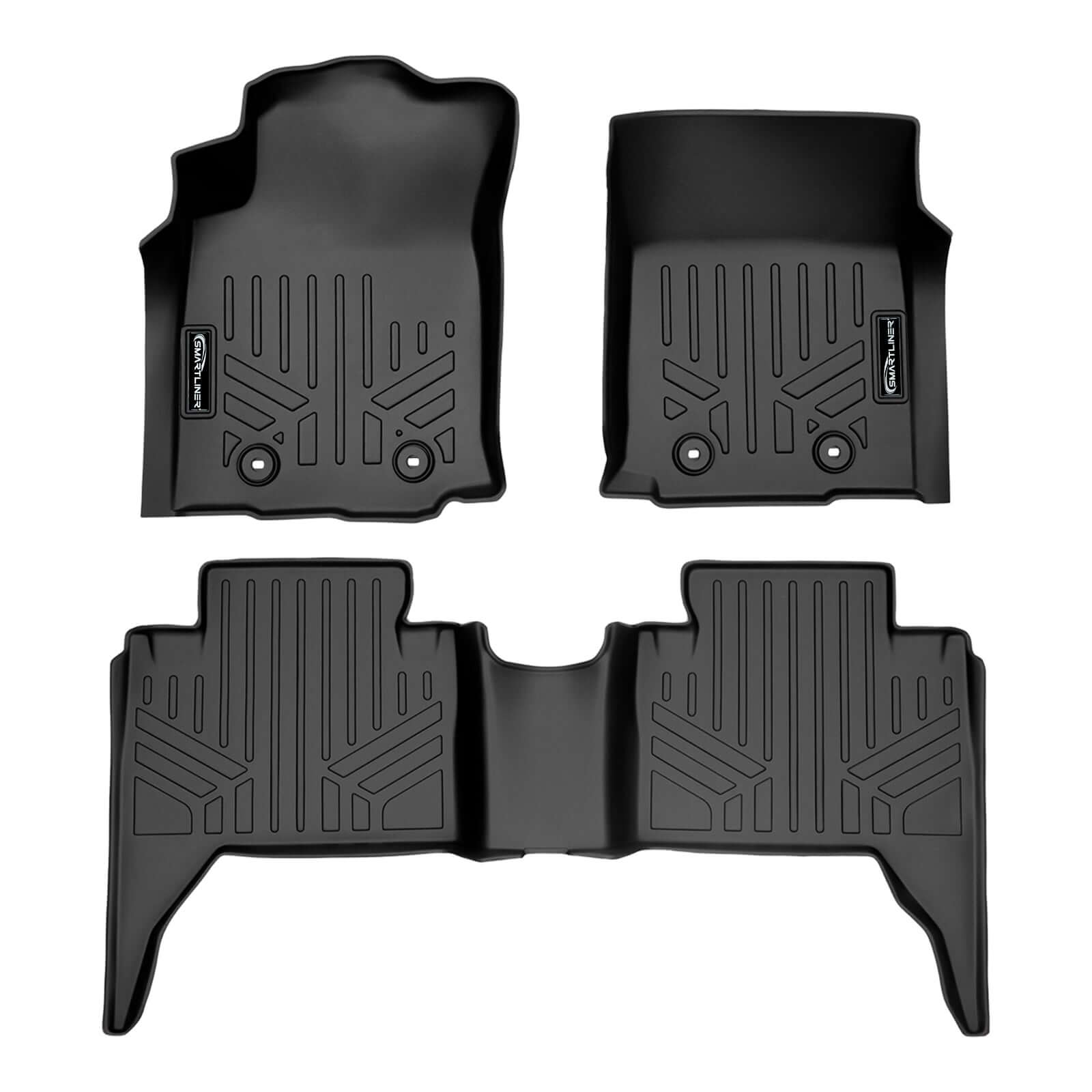 SmartCoverage™ Custom Fit Floor Liners For 2018-2023 Toyota Tacoma with Manual Transmission Smartliner USA