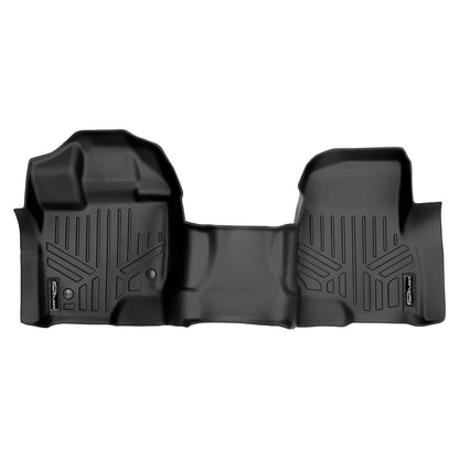 SmartCoverage™ Custom Fit Floor Liners For 2015-2025 Ford F-150 SuperCrew Cab With 1st Row Bench Seat No 2nd Row Underseat Storage Smartliner USA