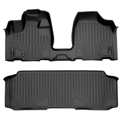 Smart Trim™ Custom Fit Floor Liners For 2013-2020 with 2nd Row Bench Seat and No Super Console Smartliner USA