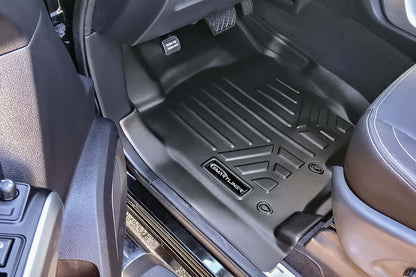 SMARTLINER Custom Fit Floor Liners For 2017-2024 Nissan Titan King Cab With Bucket Seats Smartliner USA