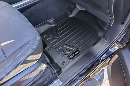 SMARTLINER Custom Fit Floor Liners For 2017-2025 Nissan Titan Crew Cab With Under Seat Storage Smartliner USA