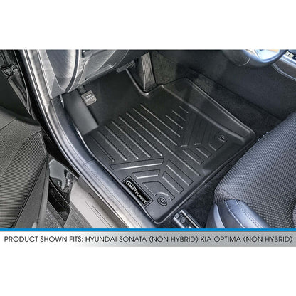 SMARTLINER Custom Fit Floor Liners For 2016-2019 Hyundai Sonata Hybrid Smartliner USA
