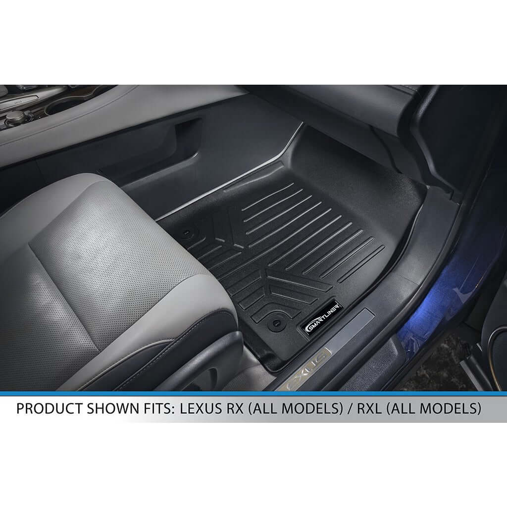 SMARTLINER Custom Fit Floor Liners For 2016-2022 Lexus RX (No RXL Models) Smartliner USA