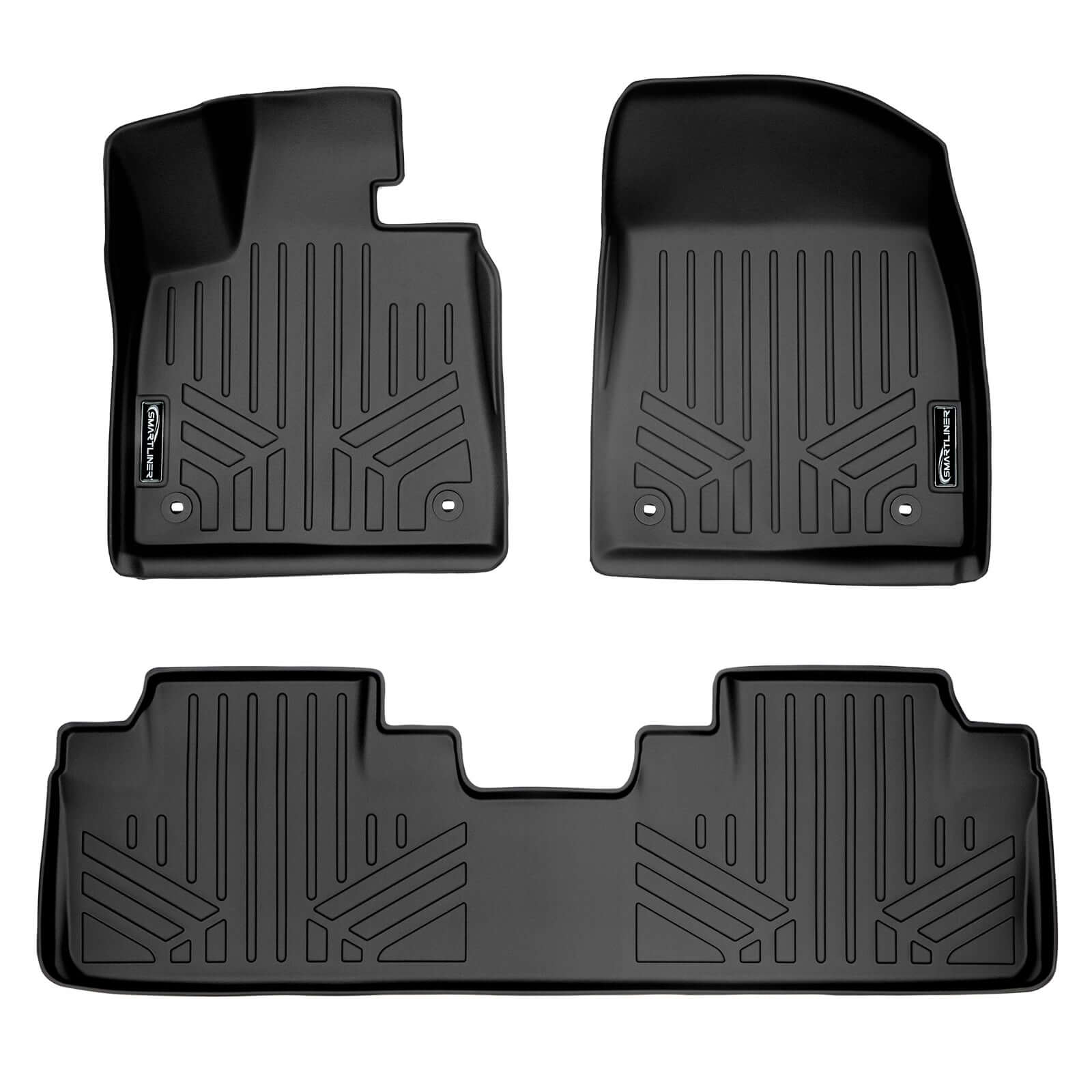 SMARTLINER Custom Fit Floor Liners For 2018-2022 Lexus RXL (6 Passenger) Smartliner USA