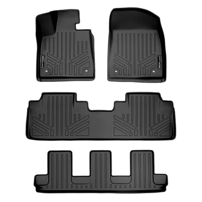 SMARTLINER Custom Fit Floor Liners For 2018-2022 Lexus RXL (7 Passenger) Smartliner USA