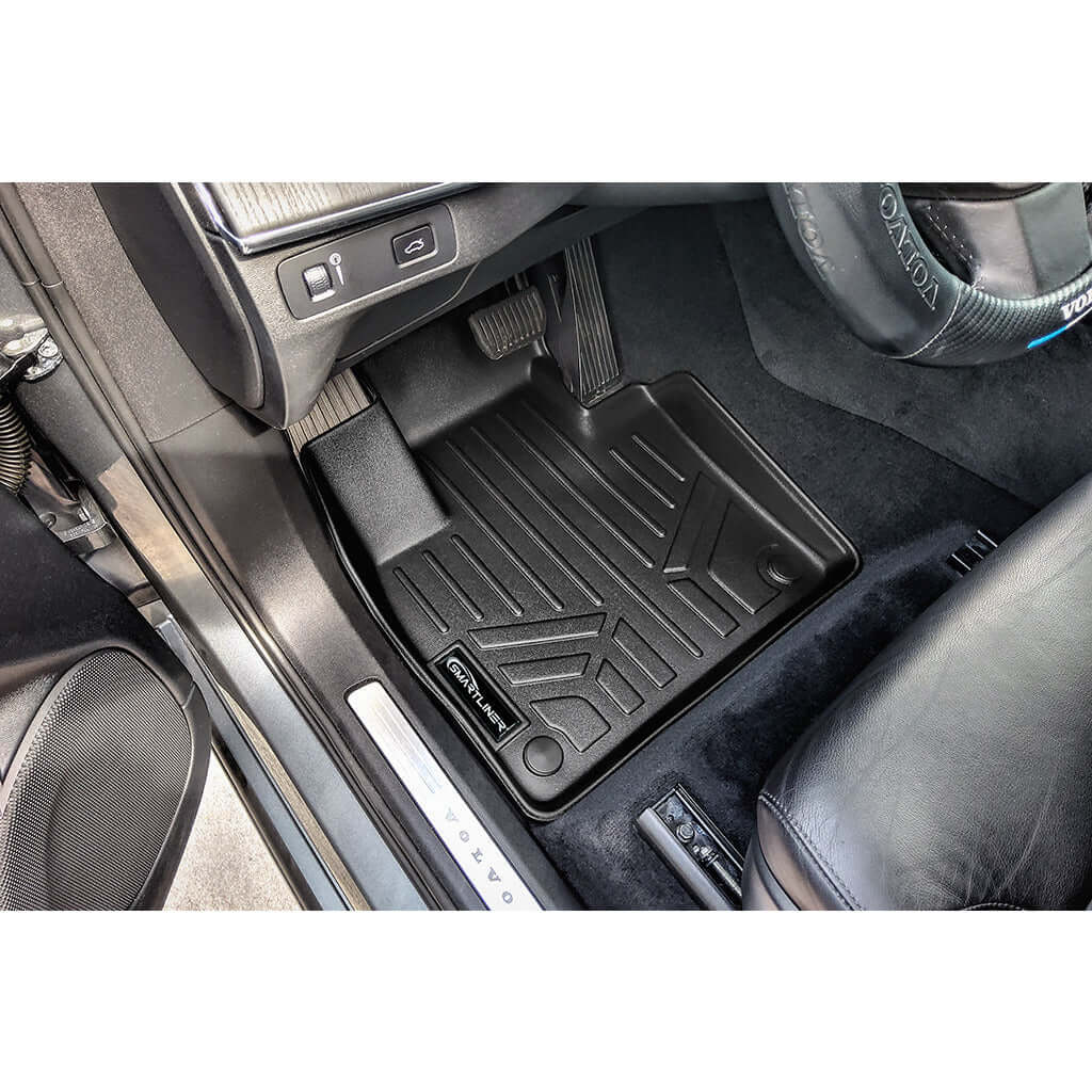 SMARTLINER Custom Fit Floor Liners For 2020-2025 Volvo XC90 (6 Passenger Models. No Plug-in Hybrid Models) Smartliner USA