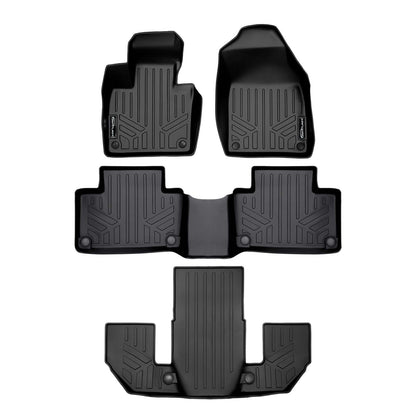 SMARTLINER Custom Fit Floor Liners For 2020-2025 Volvo XC90 (6 Passenger Models. No Plug-in Hybrid Models) Smartliner USA