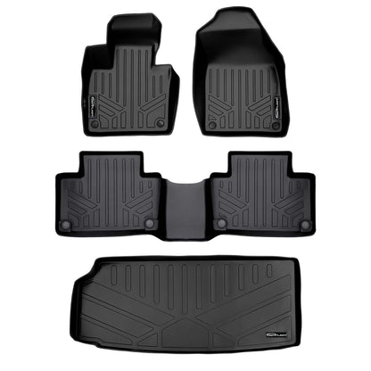 SMARTLINER Custom Fit Floor Liners For 2020-2025 Volvo XC90 (6 Passenger Models. No Plug-in Hybrid Models) Smartliner USA