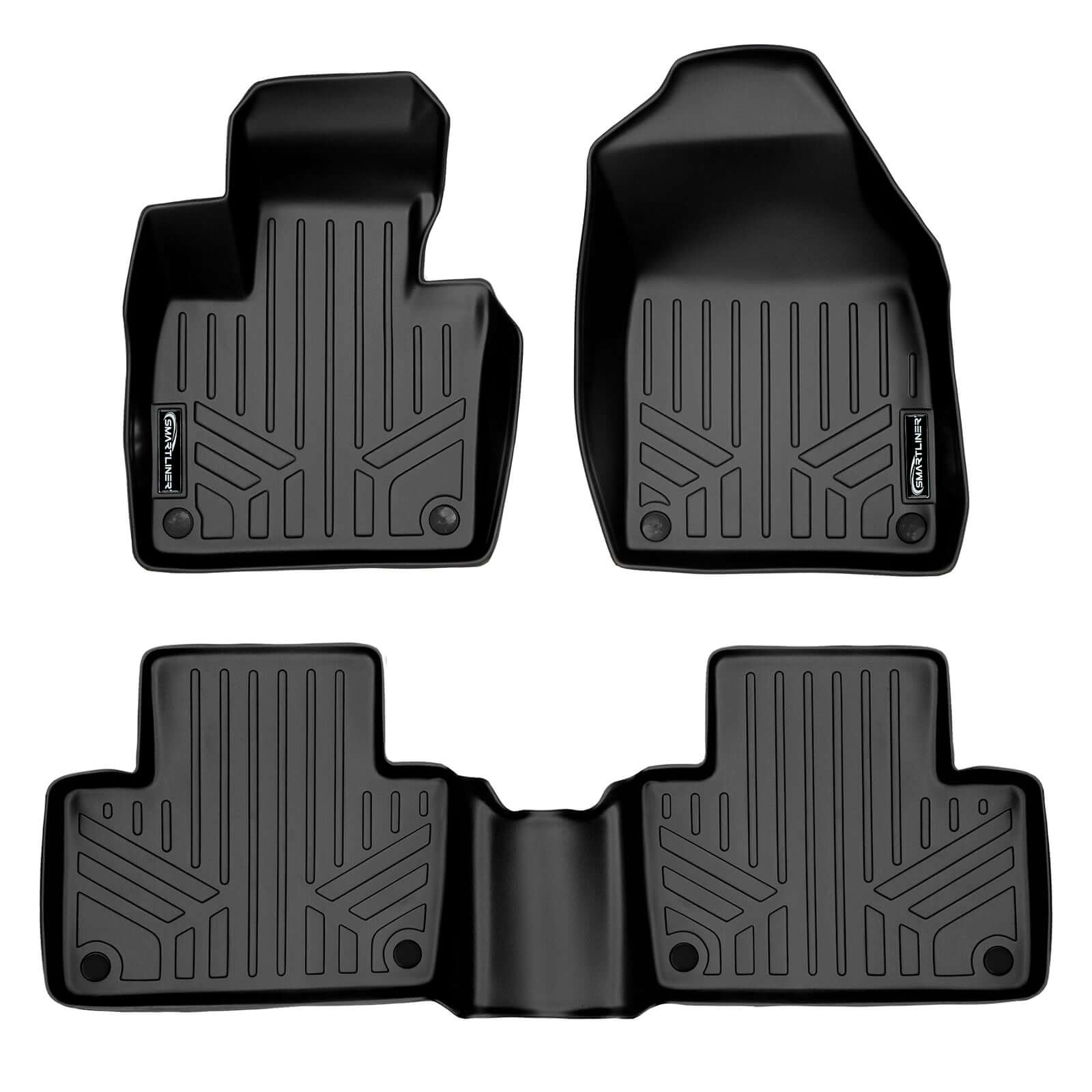 SMARTLINER Custom Fit Floor Liners For 2016-2026 Volvo XC90 (No Plug-in Hybrid Models) Smartliner USA