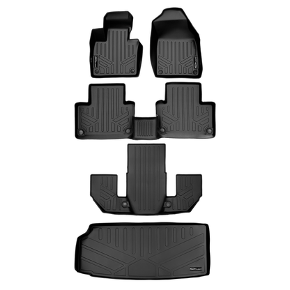 SMARTLINER Custom Fit Floor Liners For 2021-2025 Volvo XC90 (6 Passenger Models) Smartliner USA