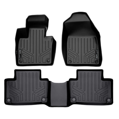 SMARTLINER Custom Fit Floor Liners For 2020-2025 Volvo XC90 (6 Passenger Models. No Plug-in Hybrid Models) Smartliner USA