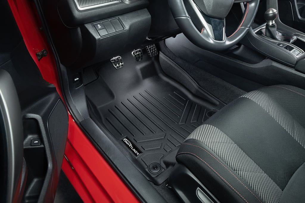 SMARTLINER Custom Fit Floor Liners For 2016-2021 Honda Civic (Sedan) Smartliner USA