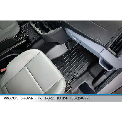 SMARTLINER Custom Fit Floor Liners For 2015-2019 Ford Transit 150/250/350 (No Transit Connect) Smartliner USA
