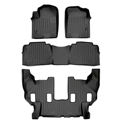 SMARTLINER Custom Fit Floor Liners For 17-18 Armada / 11-13 Infiniti QX56 / 2014-2018 QX80 Smartliner USA