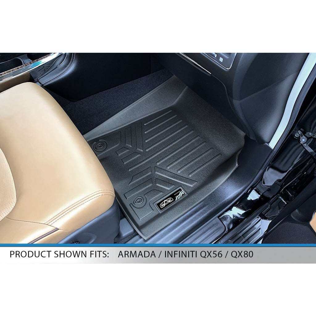 SMARTLINER Custom Fit Floor Liners For 17 18 Armada/11 13 Infiniti QX56/2014 2018 QX80 Smartliner USA