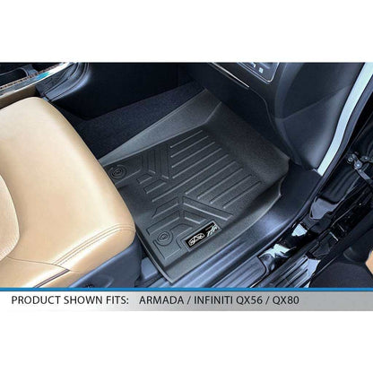 SMARTLINER Custom Fit Floor Liners For 17 18 Armada/11 13 Infiniti QX56/2014 2018 QX80 Smartliner USA