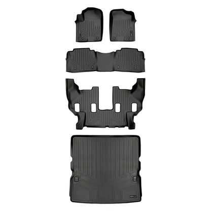 SMARTLINER Custom Fit Floor Liners For 17-18 Armada / 11-13 Infiniti QX56 / 2014-2018 QX80 Smartliner USA