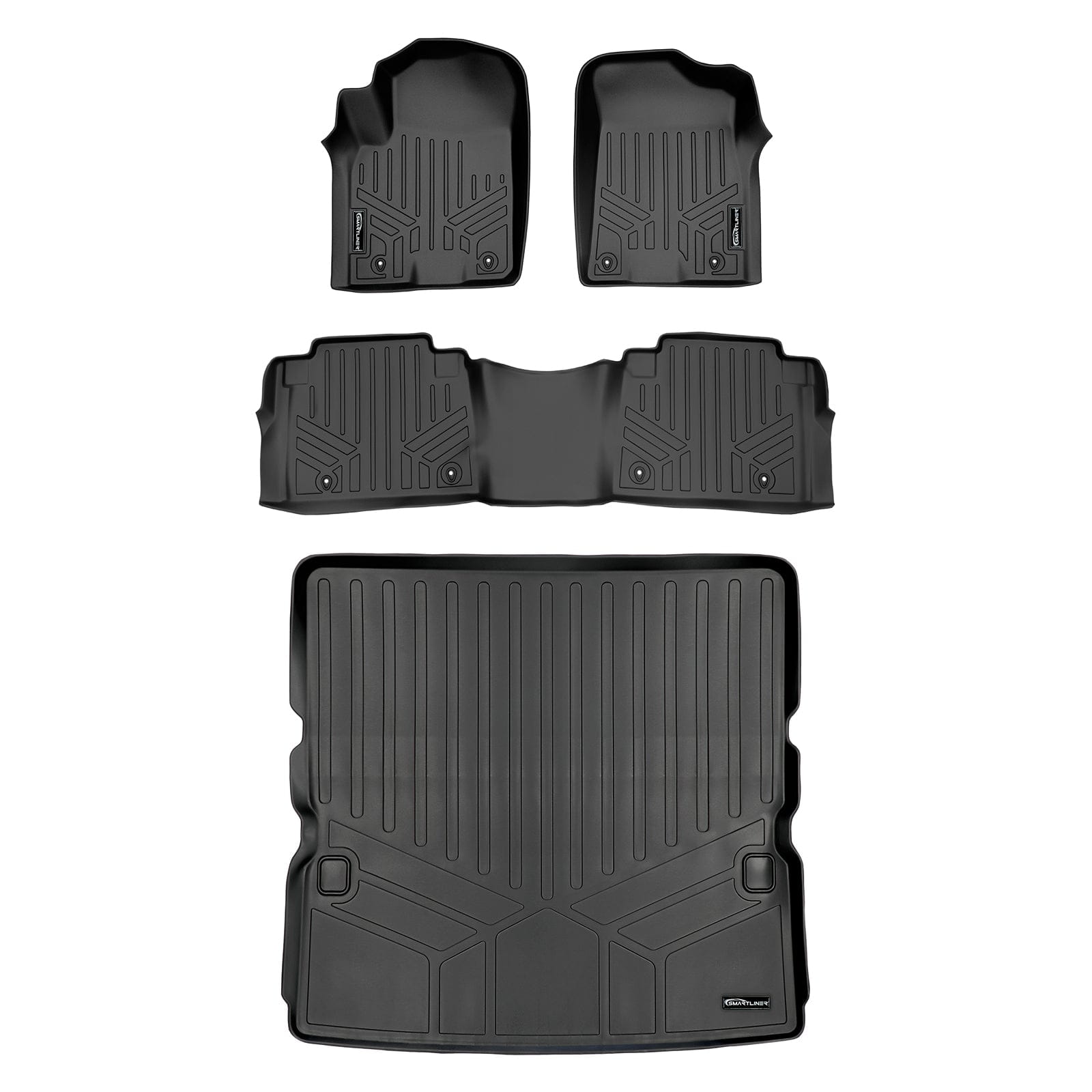 SMARTLINER Custom Fit Floor Liners For 17-18 Armada / 11-13 Infiniti QX56 / 2014-2018 QX80 Smartliner USA