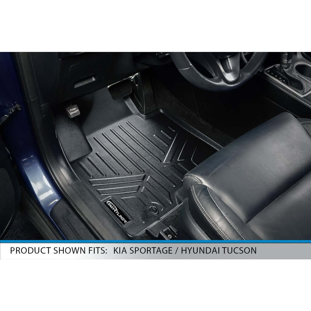 SMARTLINER Custom Fit Floor Liners For 2017-2022 Kia Sportage Smartliner USA