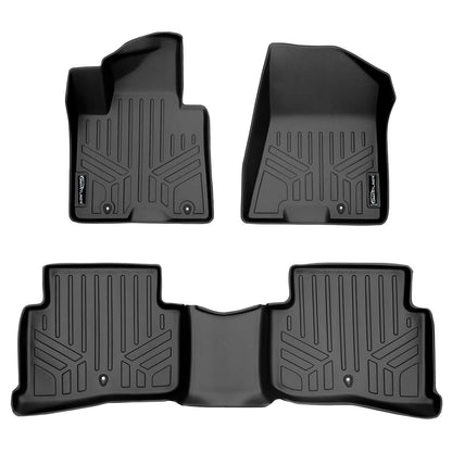 SMARTLINER Custom Fit Floor Liners For Black for 2019-2021 Hyundai Tucson (Without hook retention) Smartliner USA