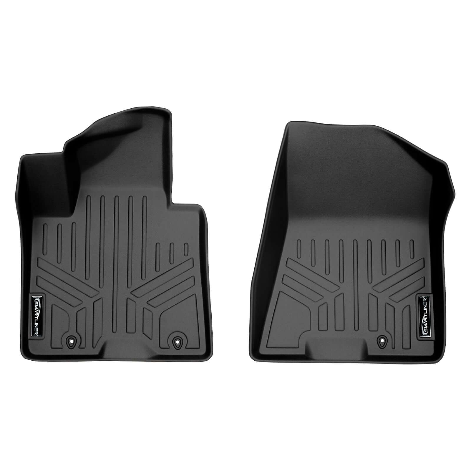 SMARTLINER Custom Fit Floor Liners For Black for 2019-2021 Hyundai Tucson (Without hook retention) Smartliner USA