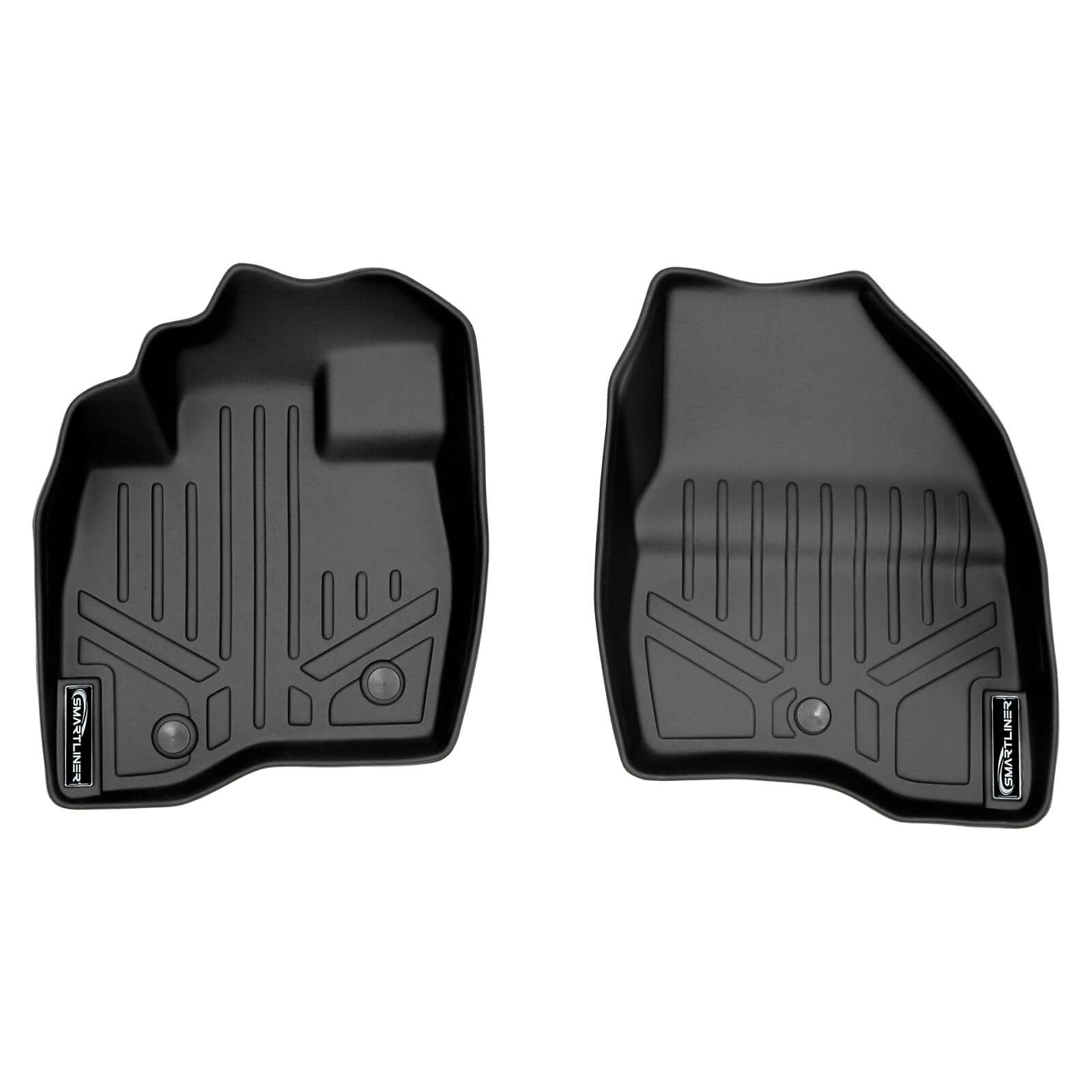SMARTLINER Custom Fit Floor Liners For 2017-2019 Ford Explorer without 2nd Row Center Console Smartliner USA