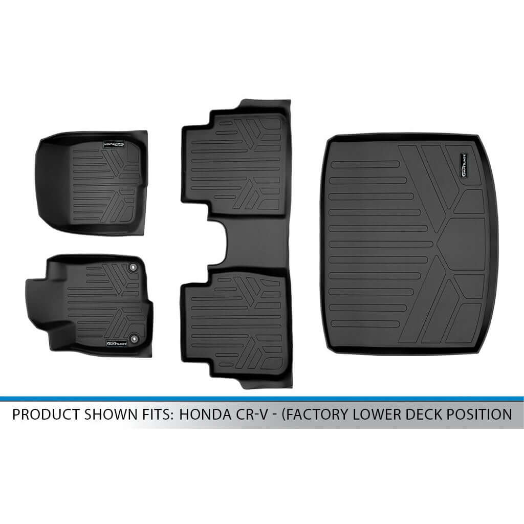 SMARTLINER Custom Fit Floor Liners For 2017-2022 Honda CR-V Smartliner USA