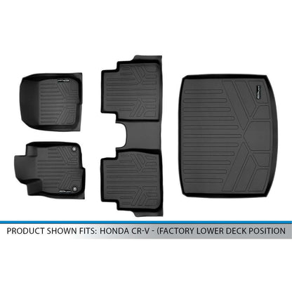 SMARTLINER Custom Fit Floor Liners For 2017-2022 Honda CR-V Smartliner USA