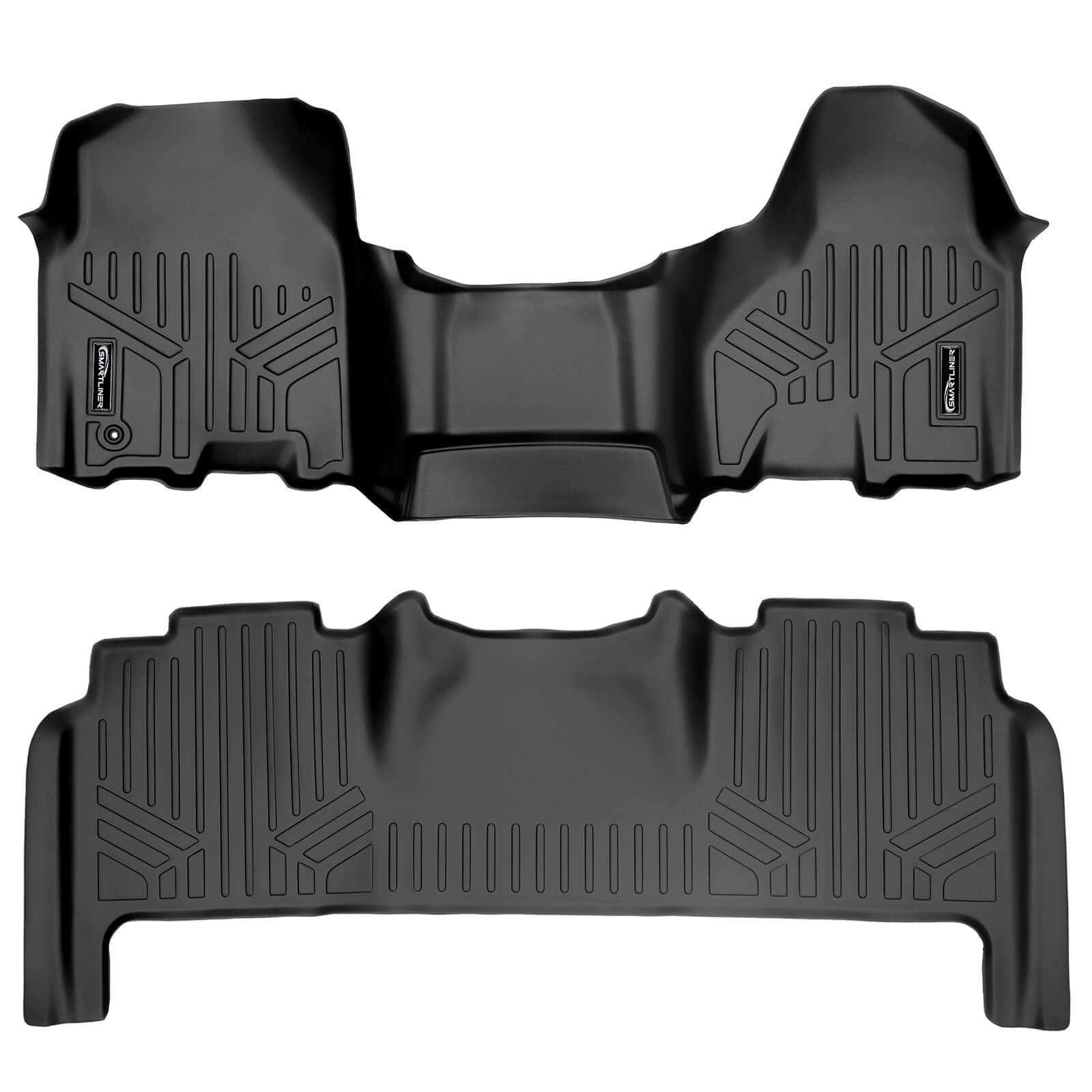 SMARTLINER Custom Fit Floor Liners For 2010-2012 Dodge Ram 2500/3500 Mega Cab Smartliner USA