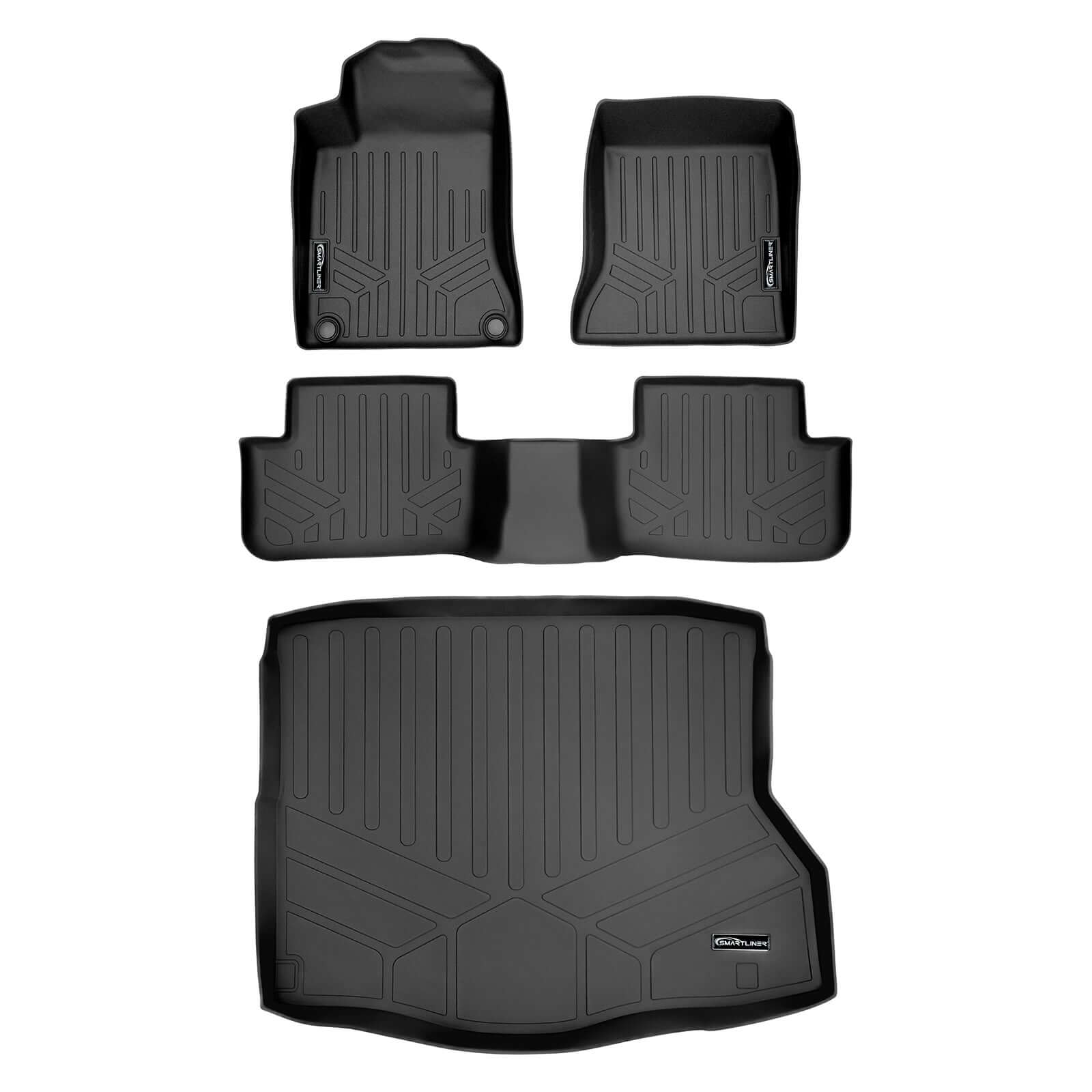 SMARTLINER Custom Fit Floor Liners For 2014-2019 Mercedes Benz CLA/ GLA Smartliner USA